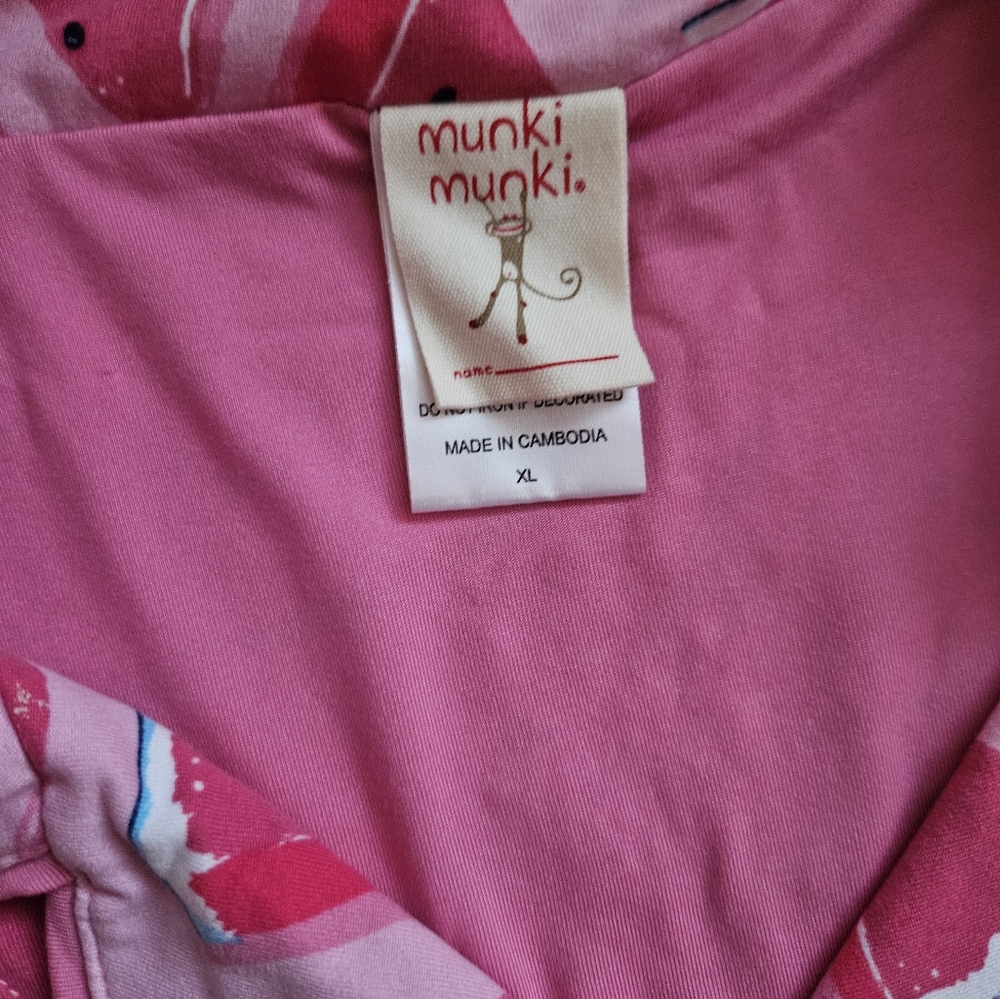 Ladies Watermelon 2-piece Capri Pajama Set - Picture 5 of 7